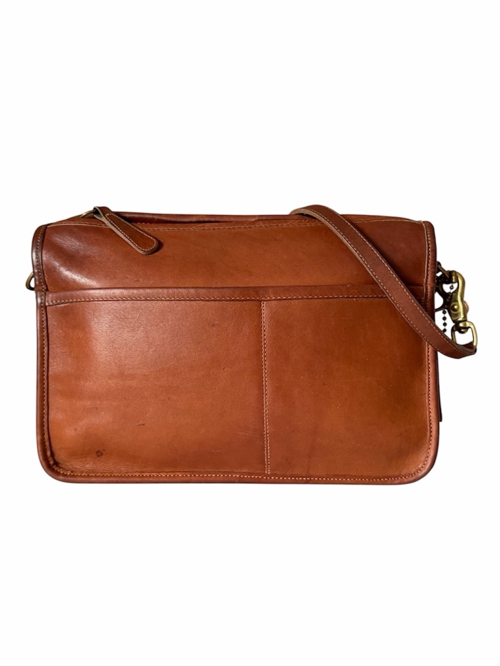 Vintage Coach 9300 Companion Bag British Tan USA Shoulder Bag Crossbody